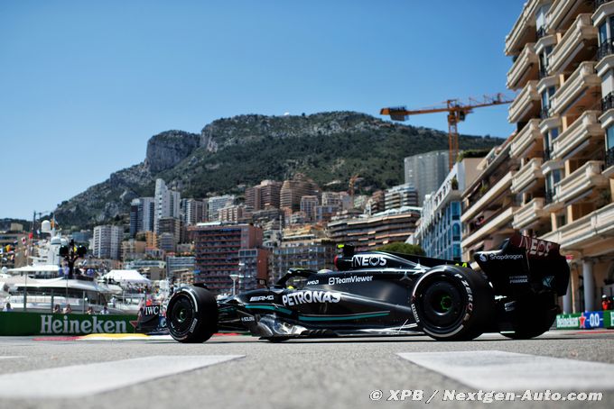 Mercedes F1 : Hamilton a 'vraiment