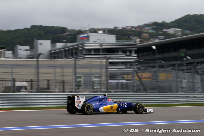 Two Sauber figures absent in Russia
