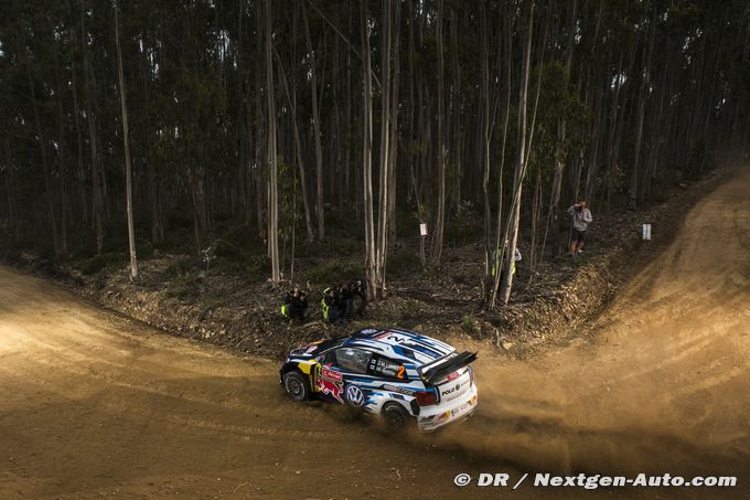 Volkswagen on course for the podium with
