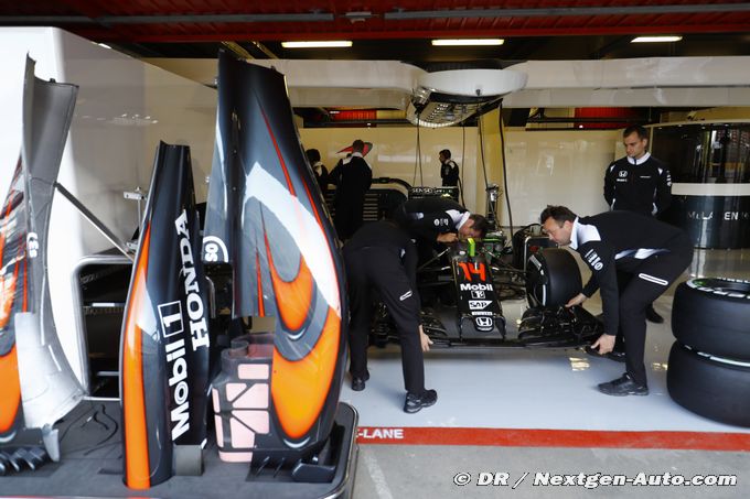 McLaren sera moins pénalisée par (...)