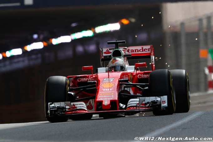 Monaco, FP3: Vettel tops tight (...)