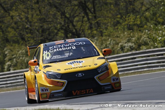 Russia, FP1: LADA leads with Catsburg in