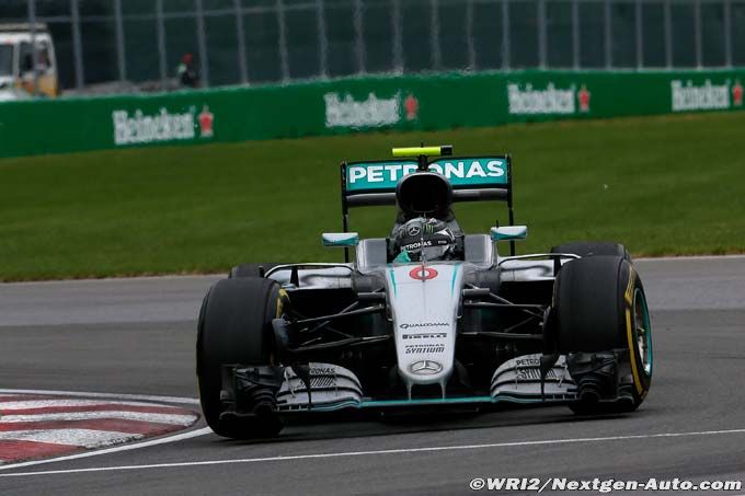 Rosberg vise sa 3e victoire consécutive