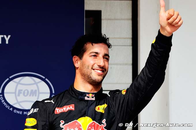 Ricciardo est satisfait d'avoir