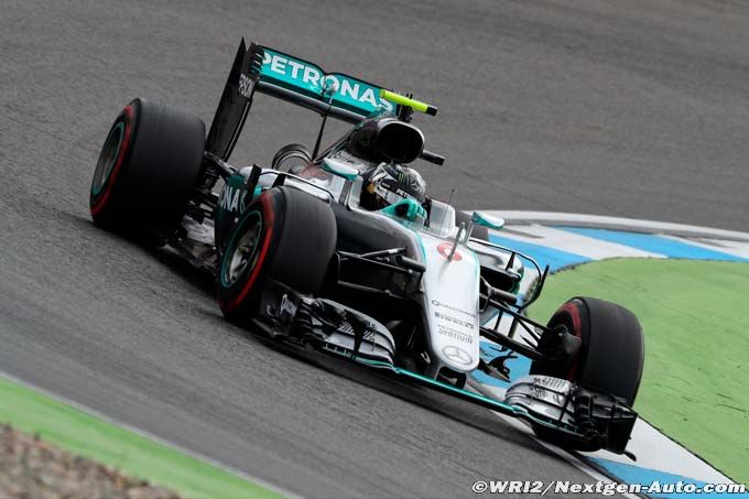 Hockenheim, FP2: Rosberg continues (...)