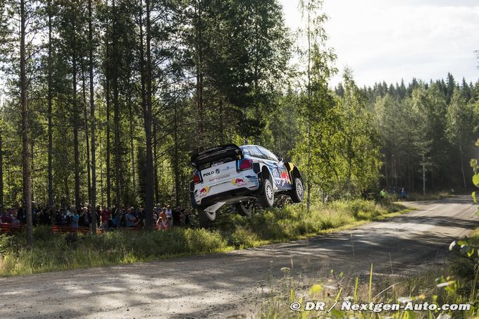 Second place for Latvala at home race