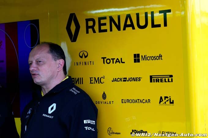 Renault getting close to 2017 driver