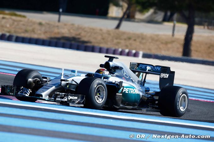 Essais Pirelli 2017 : Mercedes et (...)