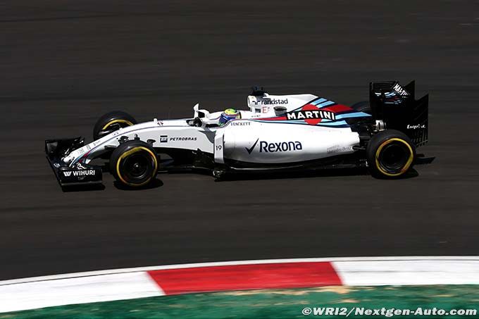 Williams derrière Force India à Sepang