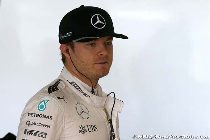 Rosberg évite toutes les pensées (...)