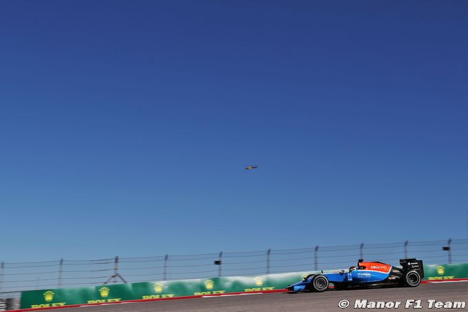 Race - US GP report: Manor Mercedes