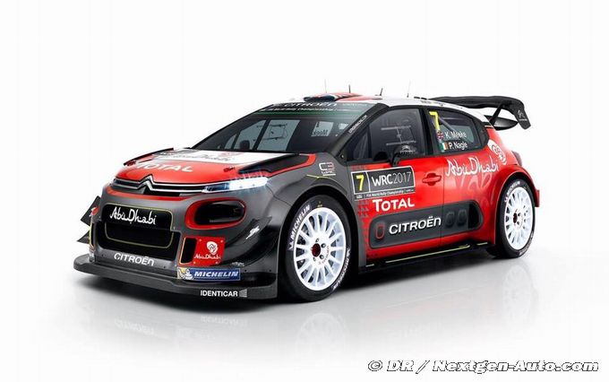 Citroën présente sa C3 WRC version 2017