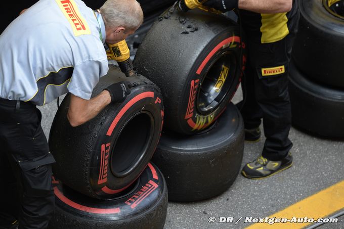 Pirelli prepares 'backup tyres