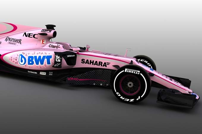 Pink livery worth $20m to Force (...)