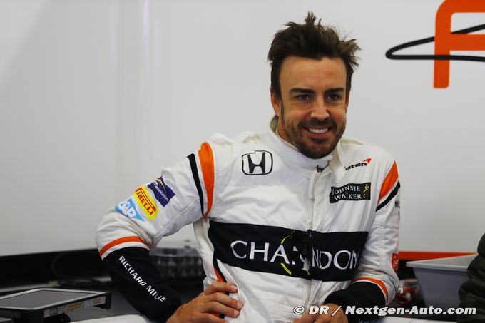 Alonso veut que McLaren-Honda progresse