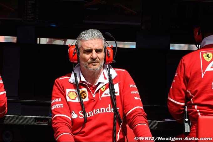 Arrivabene félicite sa Scuderia Ferrari