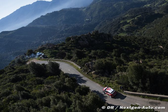 SS6: Corsica leader Meeke out