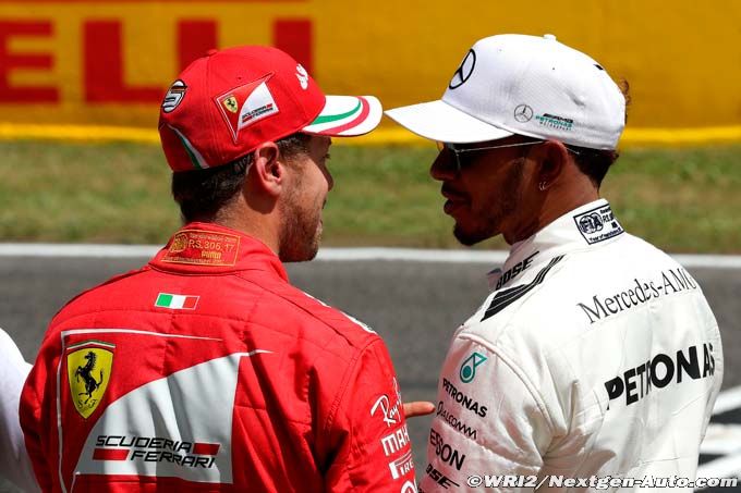 Hamilton : Je veux battre Vettel (...)