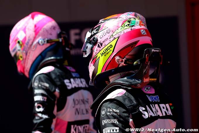 Force India va recadrer ses pilotes
