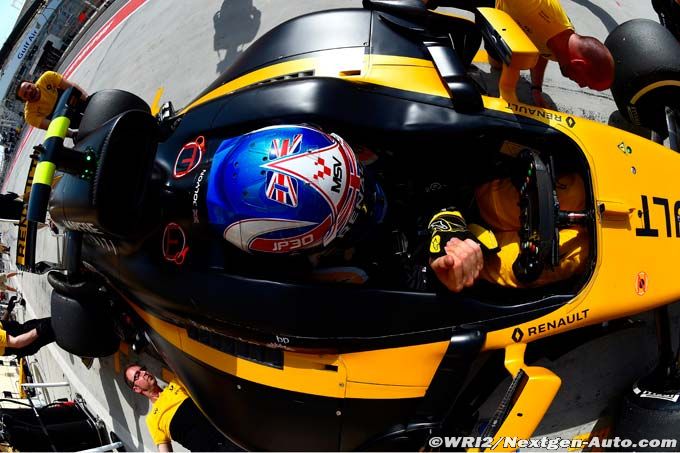 Renault ne pose aucun ultimatum à Palmer