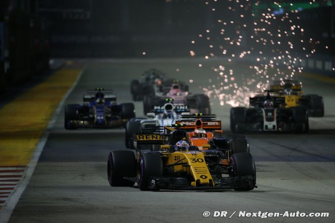 Renault F1 gagne une place au championna