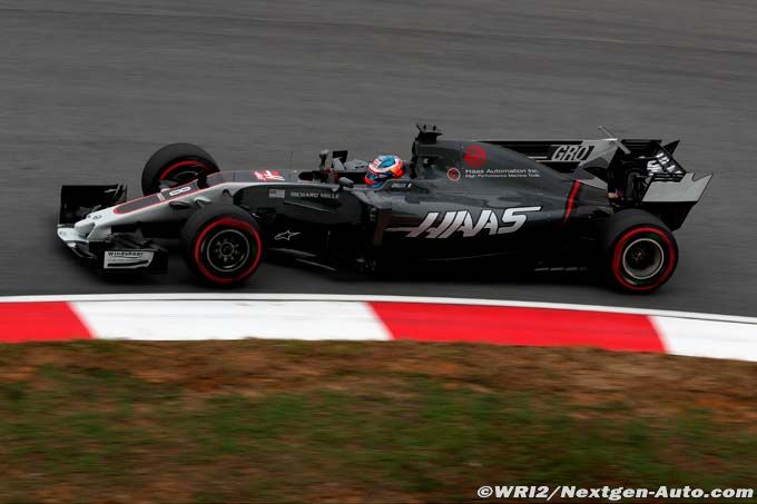 Haas F1 a démarré du bon pied à Suzuka