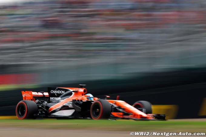 McLaren a encore raté de peu un (...)