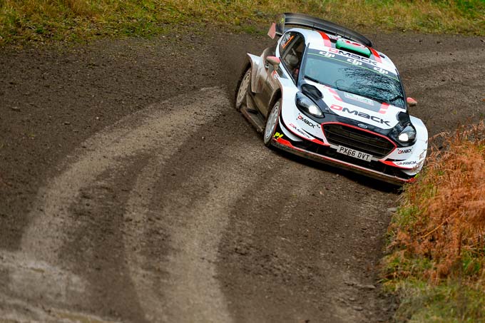 SS8-9: Evans widens lead