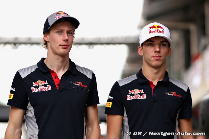 Toro Rosso confirms Gasly and Hartley