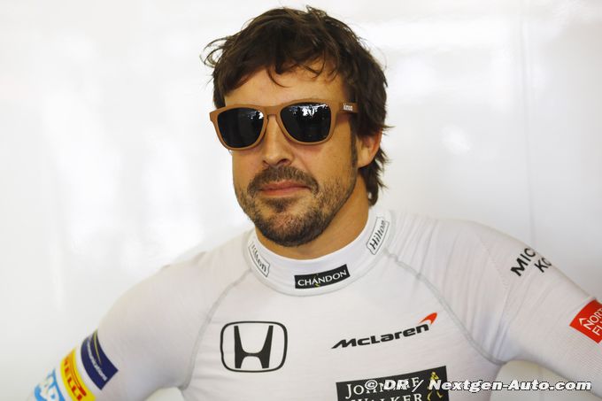 Alonso en piste aujourd'hui (...)