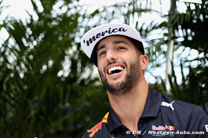 Ricciardo veut hausser son niveau (...)