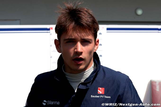 Leclerc relishes F1 debut for 'Alfa
