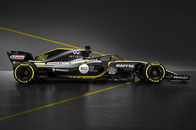 Renault F1 reveals Renault R.S.18 car