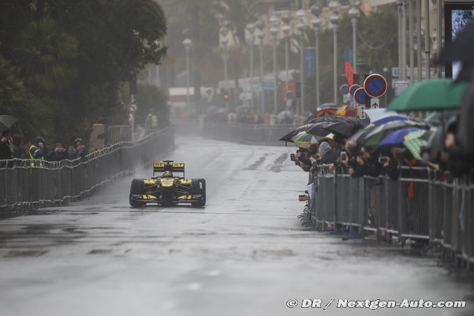 Renault F1 a effectué sa démonstration à