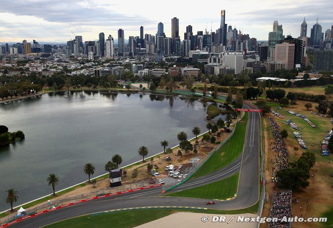 Le circuit de Melbourne est ouvert (...)