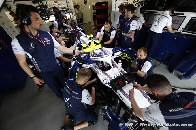 La FIA rejette l'appel de Williams