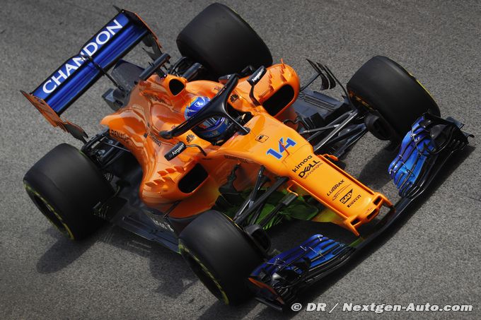 Alonso estime que McLaren a rattrapé
