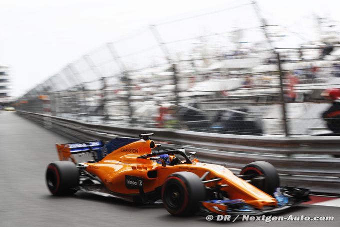Alonso déçu du niveau de McLaren (...)