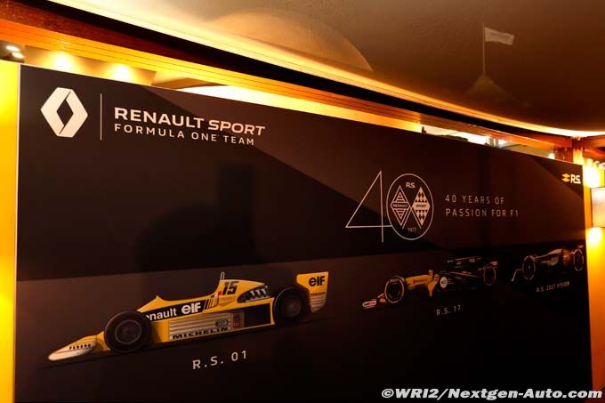 Renault F1 a rendez-vous avec l'his