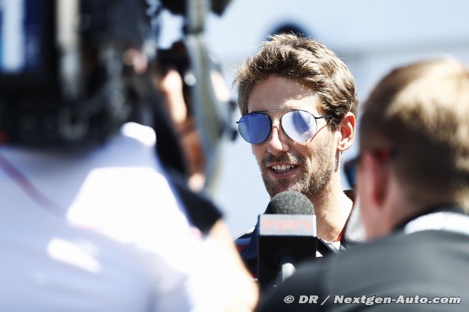 Romain Grosjean est heureux de (...)