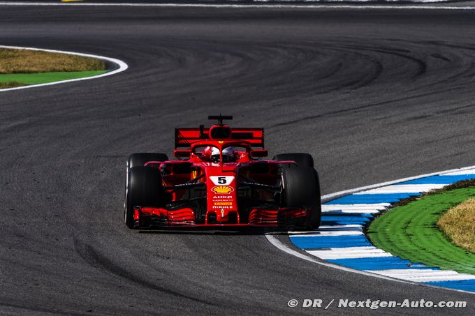 Vettel takes home pole at Hockenheim as