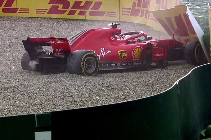 Vettel regrette une petite erreur (...)