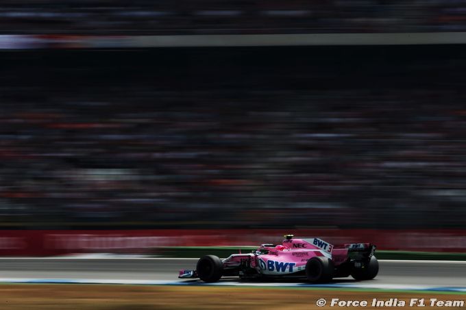 Pérez et Ocon ont guidé Force India sous