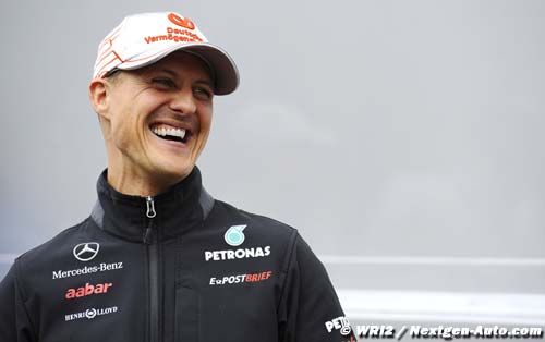 Schumacher invites paddock to mark (...)
