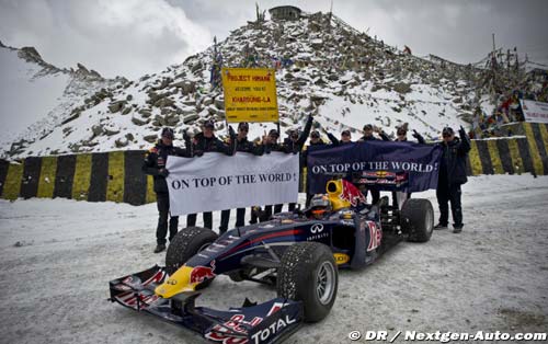 Red Bull a roulé... dans l'Himalaya