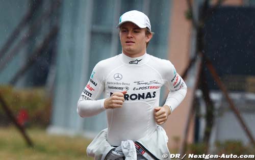 Nico Rosberg est devenu un vrai athlète