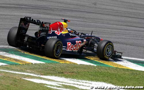 Vettel prend les devants à São Paulo
