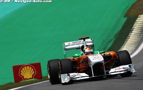 Force India termine bien la saison