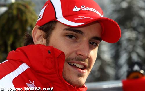 Bianchi veut sa place en F1 en 2012