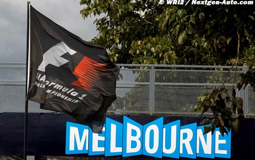 La Formule 1 s'éloigne de Melbourne